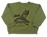 Khaki mikina s Batmanem zn. H&M