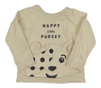 Smetanové triko s Pudsey a nápisem George