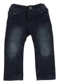 Tmavomodré skinny rifle Lupilu