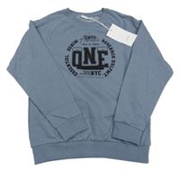 Nové - modrá mikina s nápisem Name it