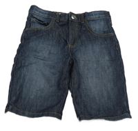 Tmavomodré riflové kraťasy Denim Co.