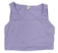 Lila crop top Shein
