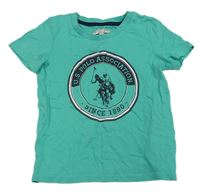 Zelené tričko s logem U.S POLO ASSN.