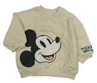 Smetanová mikina s Mickeym H&M