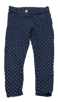 Tmavomodré tregíny s hvězdami Tu