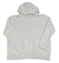 Bílá mikina s kapucí 