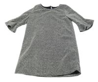 Stříbrné třpytivé šaty Little kids