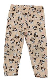 Meruňkové legíny s Minnie Primark