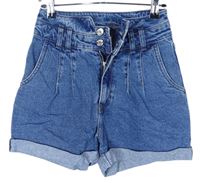 Dámské modré riflové kraťasy Primark 
