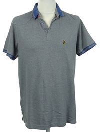 Pánské šedé polo tričko Luke 
