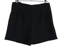 Nové - Dámské černé sukňové kraťasy Boohoo