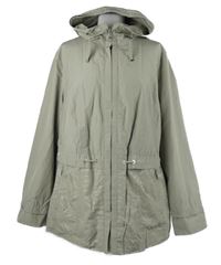 Dámská béžová šusťáková jarní bunda s kapucí Gelco 