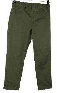 Dámské khaki capri tregíny Janina 