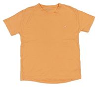 Neonově oranžové tričko s dinem Nutmeg