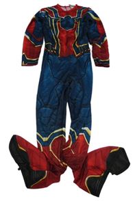 Kostým- modro-červený overal- Avengers Marvel