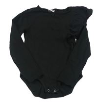 Černé body s volánkem Zara