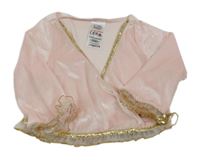 Kostým- světlerůžové sametové bolerko Ladybird vel.104-122