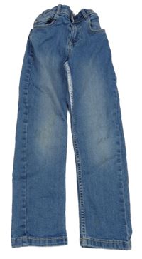 Modré slim rifle Okaidi