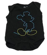 Černé body s Mickey Mousem Disney