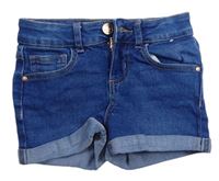 Modré riflové kraťasy Denim Co.