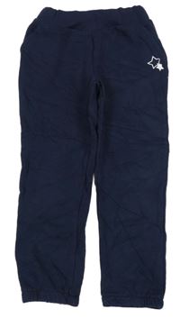 Tmavomodré tepláky s hvězdou Topolino