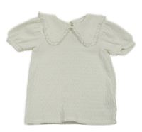 Bílá mačkaná halenka Next