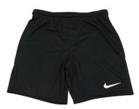 Černé sportovní kraťasy Nike