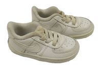 Bílé koženkové capáčky Nike vel. 19,5