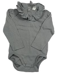 Šedé body s límečkem H&M