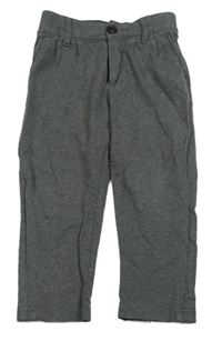 Šedé teplákové chino kalhoty H&M