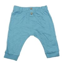 Modré tepláky s knoflíčky Nutmeg