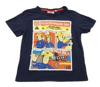 Tmavomodré tričko se Samem 