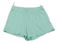 Světlemodré bavlněné kraťasy 