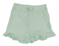 Světlezelené bavlněné kraťasy Ergee