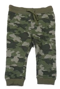 Khaki-šedé army tepláky Sinsay