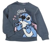 Tmavošedá mikina se Stitchem PRIMARK