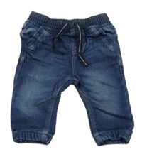 Tmavomodré cuff teplákové rifle early days