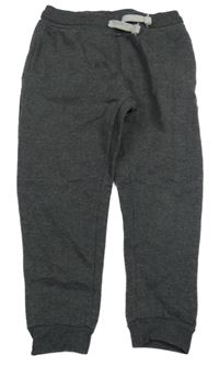 Tmavošedé melírované tepláky X-MAIL