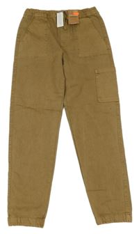 Nové - hnědé cargo jogger cuff rifle St. Bernard