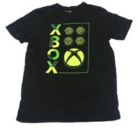 Černé tričko s potiskem XBOX Primark