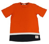 Červené tričko se síťovinou zn. H&M