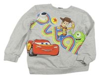 Šedá melírovaná mikina s Toy Story George