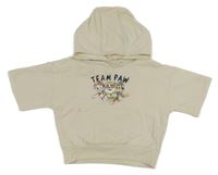 Béžová oversize mikina s Paw Patrol a kapucí Nickelodeon