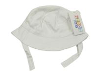 Nové - Bílý plátěný klobouk