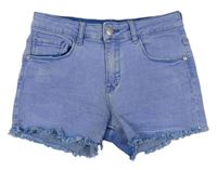 Světlemodré riflové kraťasy Denim Co.