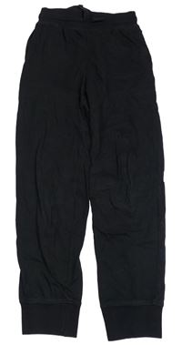 Černé lehké tepláky H&M