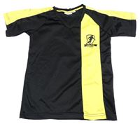Černo-žluté sportovní tričko zn. Crane