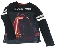 Černé triko se Star Wars C&A