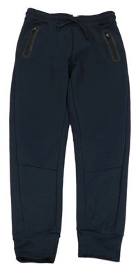 Tmavomodré sportovní tepláky dunnes