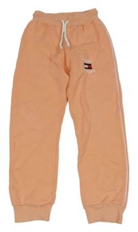 Meruňkové tepláky s logem - Tommy Hilfiger